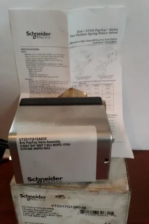 Free Returns Erie VT2317G13A030 Controls Part Number 24v 3/4 Sweat 2-Way N.C. Zone Valve