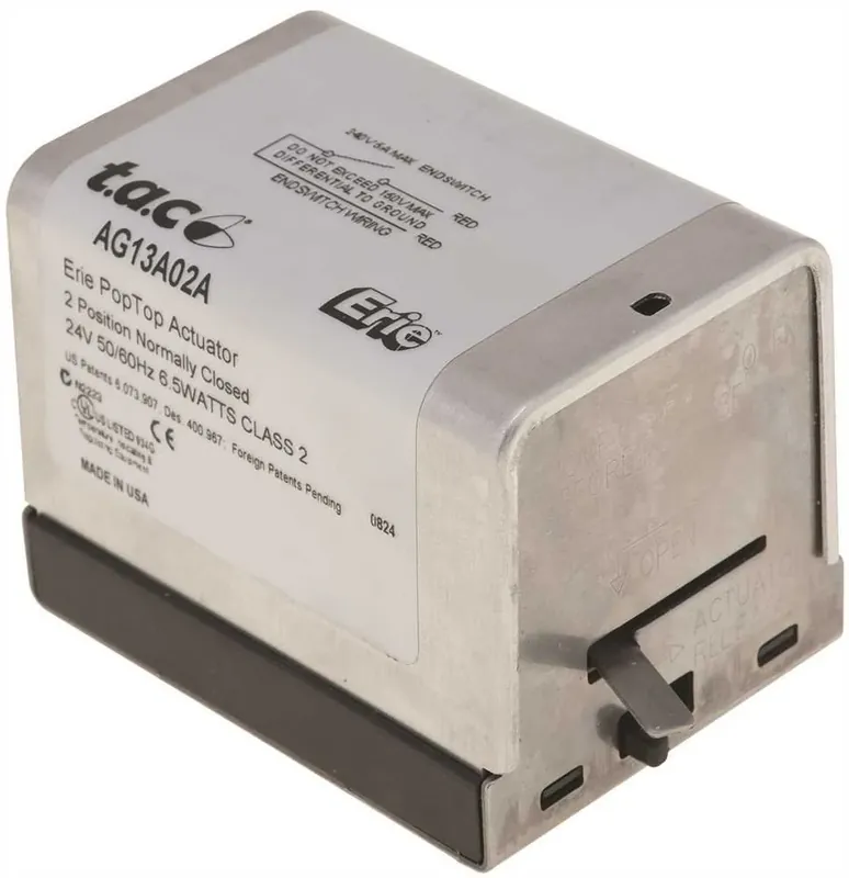 Erie AG13A020 24 Volt Normally Closed PopTop Actuator W/ 18 Leads Same Day Shipping
