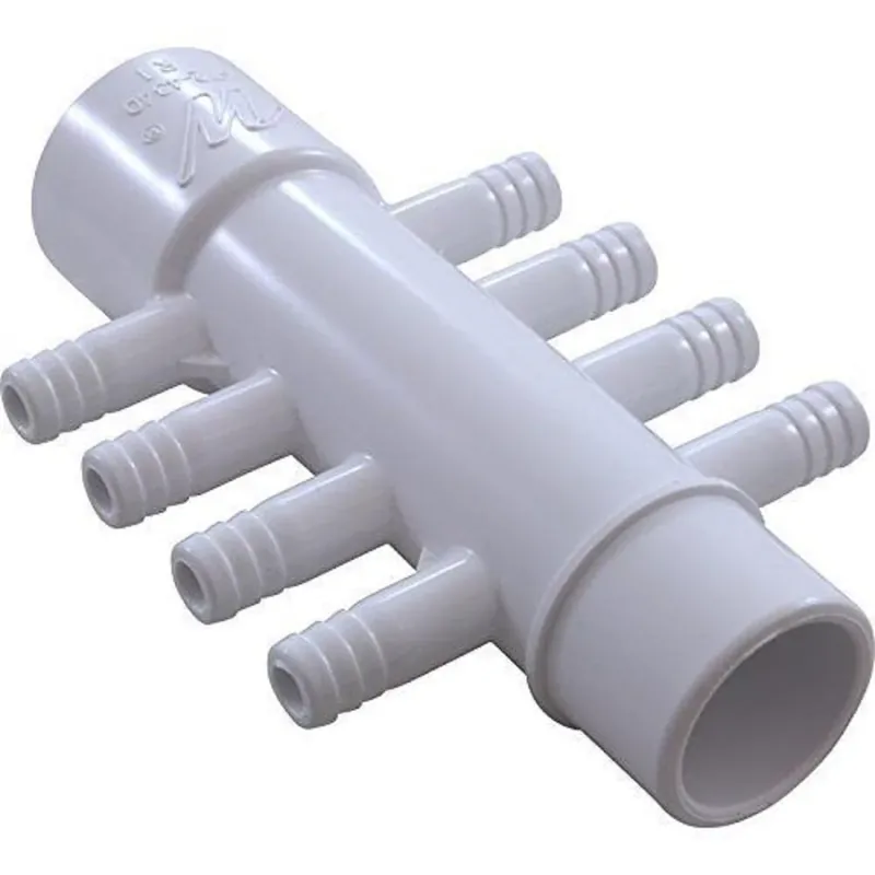 Today Only Waterway 672-4340 Manifold 1 inch SPG x Slip 8-3/8 inch Barbs