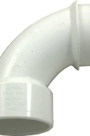 New Release Waterway 411-9120 2 Socket X 2 Spigot Sweep Ell PVC Pipe Fitting