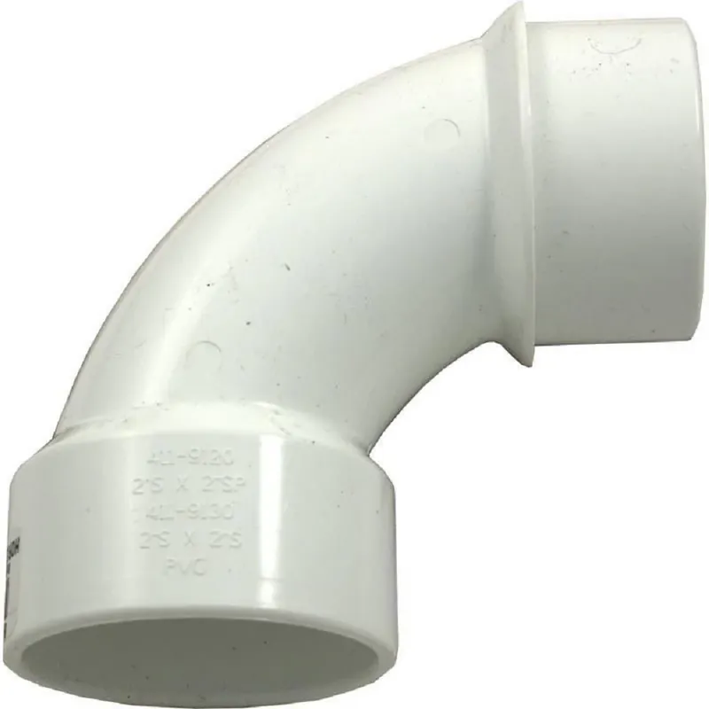New Release Waterway 411-9120 2 Socket X 2 Spigot Sweep Ell PVC Pipe Fitting