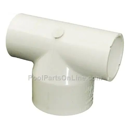 Fan Favorite Waterway Plastics 413-2030 PVC Reducing Slip Tee, 1 x 1 x 1.5 in. Spigot