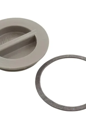 Discount Waterway Plastics 400-4147 Flush Plug 1.5 Inch With Gasket Gray
