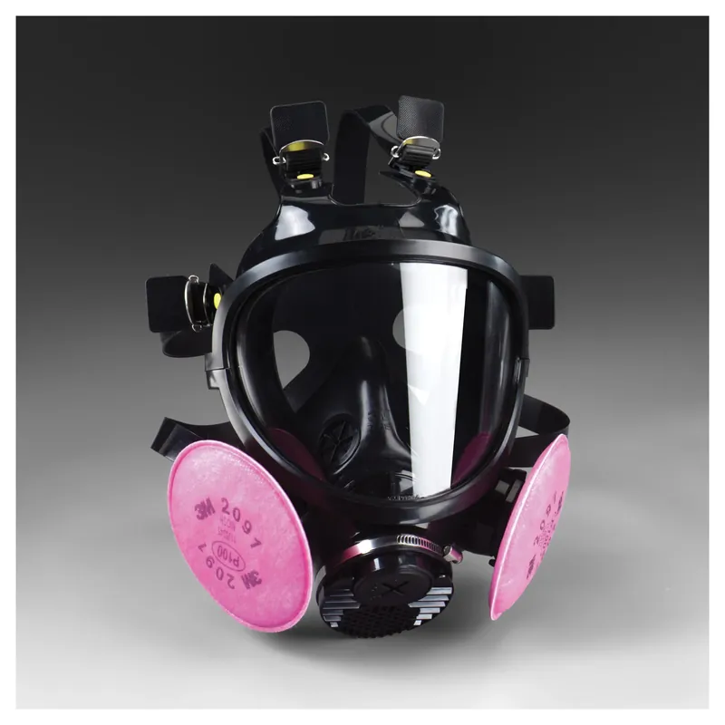 3M 7000002045 Full Facepiece Reusable Respirator Medium Silicone Time-Limited