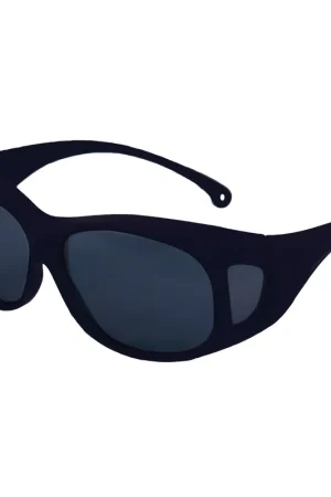 KleenGuard 20747 V50 OTG Safety Glasses, Anti-Fog, Smoke Mirror Lens, Universal Size Affordable