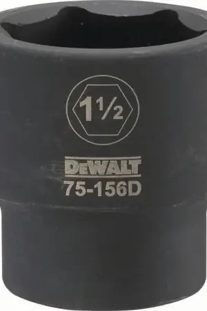 Authentic Dewalt DWMT75156OSP DWMT 3/4IN Dr Im Skt 1-1/2 SAE Socket