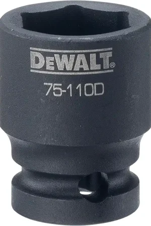 Dewalt DWMT75109B 6 Point 1/2 Drive Impact Socket 19MM Fan Favorite