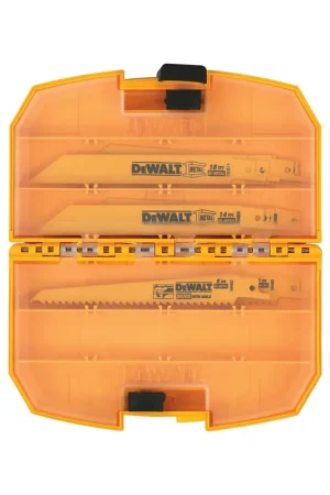 DeWalt DW4890 Bi-Metal Reciprocating Saw Blade Set Wood/Metal 15 pc with Case Direct From Factory