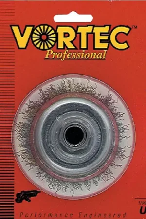 Best Choice Weiler 36031 Vortec 3 In. Crimped 0.014 In. Angle Grinder Wire Brush