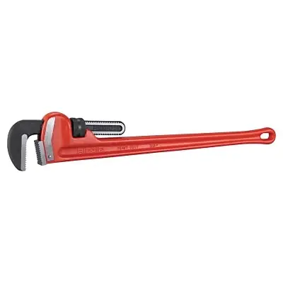 Hassle-Free Returns Ridgid 31035 Heavy-Duty Straight Pipe Wrench 36 Inch 5 Inch Jaw Capacity