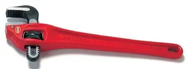 Ridgid 89440 Pipe Wrench 18 L 2-1/2 Jaw Capacity Heavy Duty Offset Professional Grade