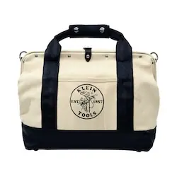 Factory Price Klein Tools 5003-18 Tool Bag Canvas with Leather Bottom 18-Inch