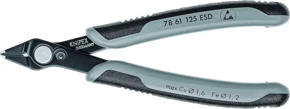 Mega Sale KNIPEX 7861125ESD Electronics Super Knips Handles Power One Size