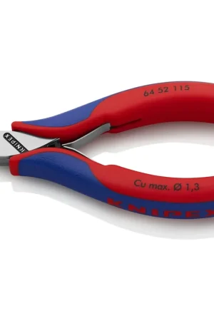 KNIPEX 6452115 Electronics End Cutting Nippers 4 1/2 in Flush Free Returns