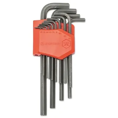 Brand New Crescent CHKLASAE13 13 Piece Long Arm SAE Hex Key Sets Hex Tip Inch