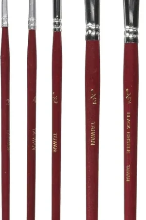 Wooster F5105 5-Piece Camel Hair/Bristle Art Brush Assortment Direct From Factory
