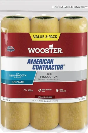 Hassle-Free Returns Wooster R568-9 Wooster R568 9 American Contractor 3/8 Na