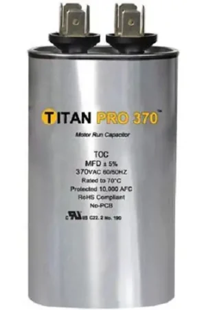 Flash Sale Packard TOC45 Run Oval Capacitor 45 MFD 370 VAC A802-148