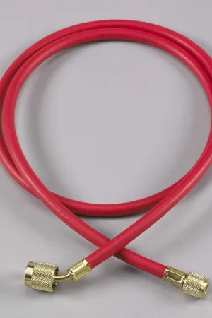 Yellow Jacket 22660 Plus II Hose 1/4 in x 60 in Red HVAC Charging Hose Holiday Sale
