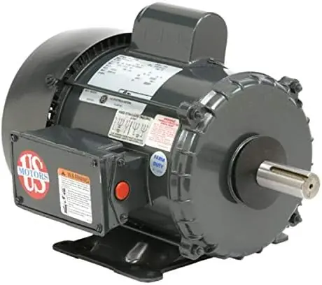 Nidec FD12CM2P Air Compressor Motor 1/2 HP Cap Start 1800 RPM 115 230V 56 Frame Flash Sale