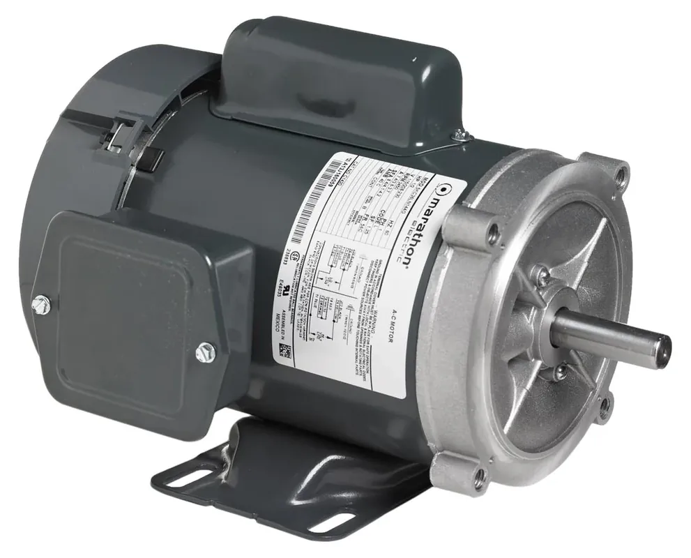 Marathon Electric MF131 General Purpose Motor 1/3 hp 1800 RPM 115/208-230 VAC 56C Frame Capacitor Start Trusted Brand