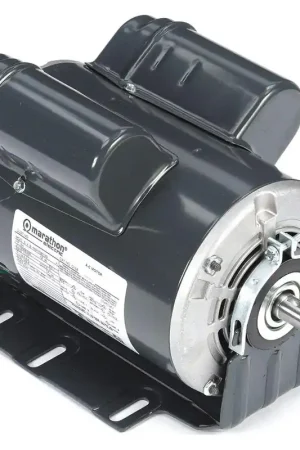 Marathon MG156 56 Frame Open Drip Proof Motor 56B17D2012 0.75 HP 1725 RPM Capacitor Start New Release