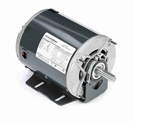 New Release PEMS MK1410 56 Frame 5K46KN4085X Belt Drive Motor, 3 Phase, Resilient Ring Mount, Ball Bearing, 3/4 hp, 1800 RPM, 208-230/460 VAC