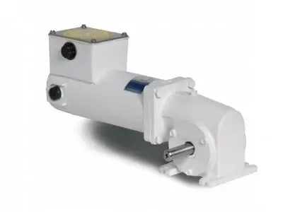 Leeson M1125277.00 Right Angle DC Gearmotor Washdown .25 HP 90VDC 62 RPM Super Sale