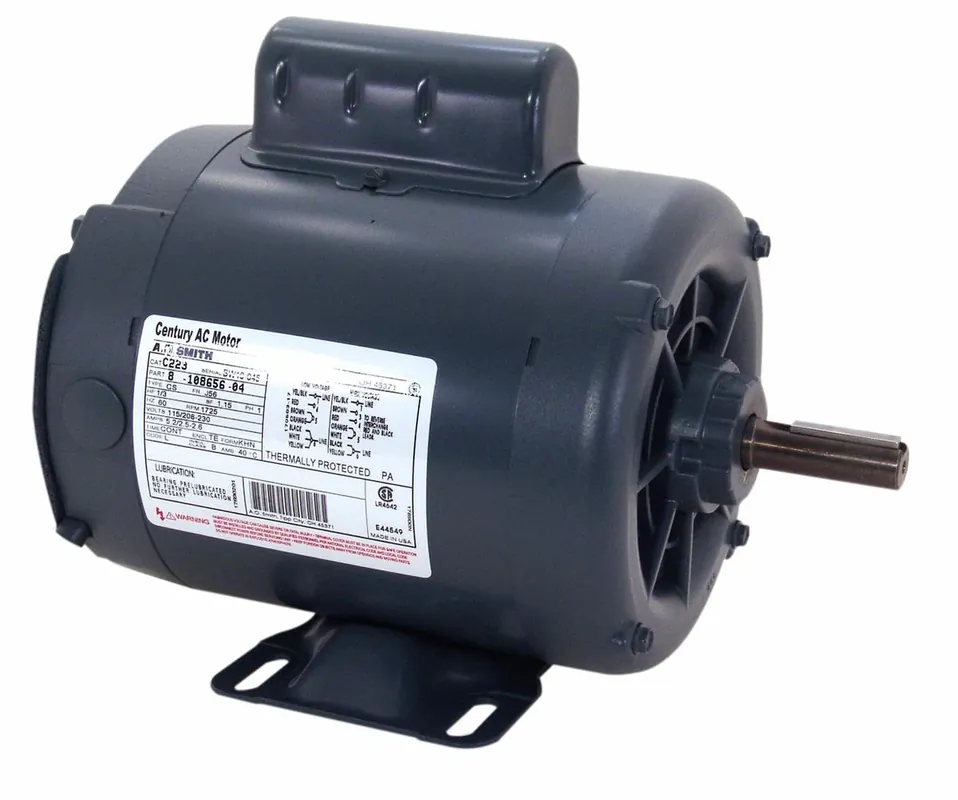 Today Only Century UB220 Aeration Fan Motor 1/2 HP 115/230V