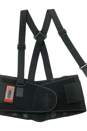 Next Day Delivery Ergodyne 11282 ProFlex 2000SF High Performance Back Support Small Black