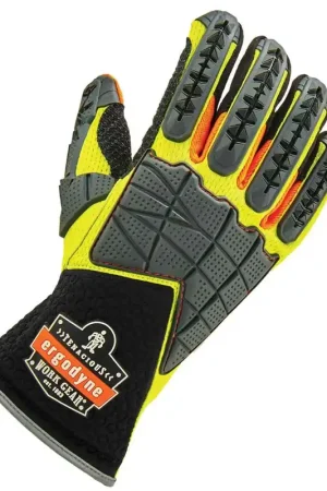 Ergodyne 17905 925F(x) XL Lime Standard Dorsal Impact -Reducing Gloves Save Now