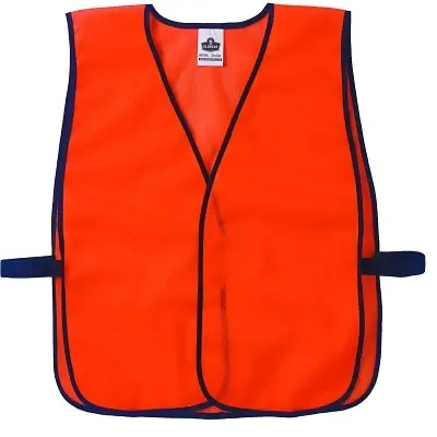 Reduced Price Ergodyne 20010 8010HL Orange Non-Certified Economy Vest One Size