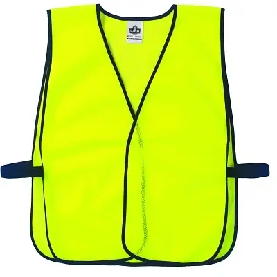 Price Cut Ergodyne 20020 GloWear Non-Certified Vest One Size Lime
