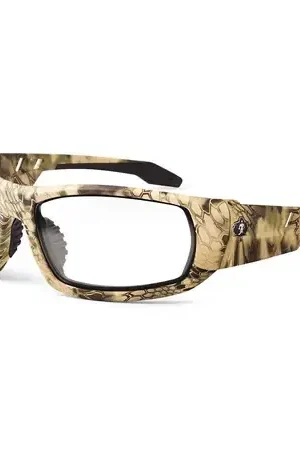 Best Price Ergodyne 50303 ODIN Anti-Fog Clear Lens Kryptek Highlander Safety Glasses