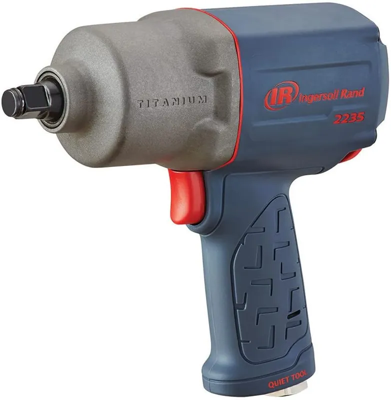 Fast Shipping Ingersoll Rand 2235QTiMAX 1/2 Drive Air Impact Wrench – Quiet Technology, Standard Anvil