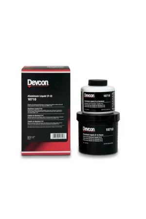 Devcon 10710 Aluminum Liquid (F-2) 1 lb Kit Aluminum High Quality