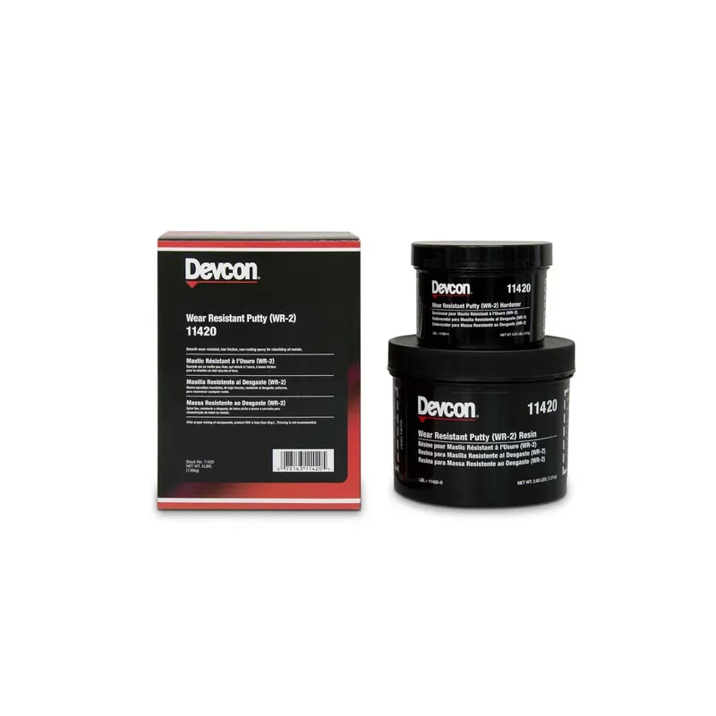 Devcon 11420 Wear Resistant Putty WR-2, 3 Lb Kit, Dark Gray In Demand