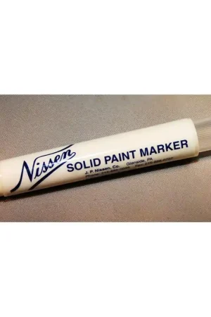 Direct From Factory Nissen 00300 Solid Paint Marker White