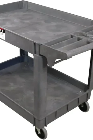 Jet 140019 PUC-3725 Resin Utility Cart 550 lbs 46 in x 25-1/2 in x 33-1/2 in One Day Deal