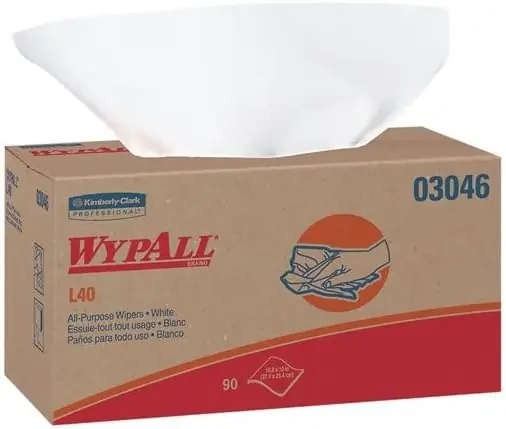 Wypall 3046 L40 Disposable Cleaning and Drying Towels 90 Sheets Instant Buy