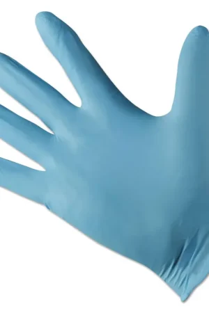Markdown KleenGuard 57373 G10 Blue Nitrile Gloves Powder-Free Large 100/Box