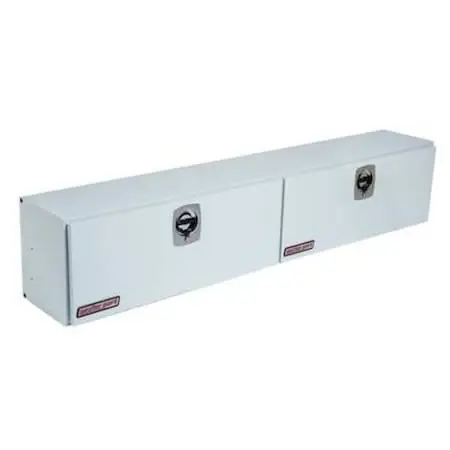 Weather Guard 297-3-02 Truck Box Steel 96-1/4W 21.4 cu ft White Weekend Sale
