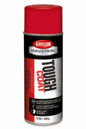 Krylon Industrial A01110007 Tough Coat Acylic Enamel - OSHA Red Special Offer