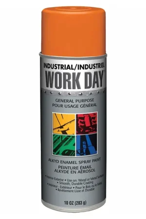 Next Day Delivery Krylon A04413007 Work Day Enamel Paint Orange 10 oz Aerosol Can