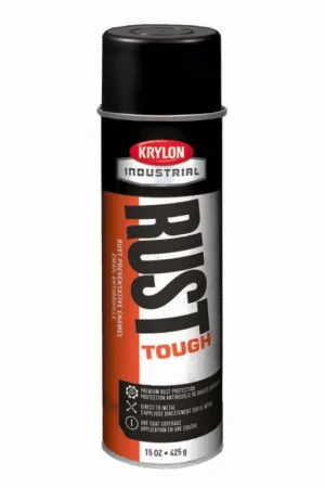 Low Price Krylon Industrial K00779007 Rust Tough Acrylic Alkyd Enamel - Aerosol - Semi -Gloss Black