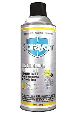 Save Now Sprayon SC0200000 Dry Moly Lubricant, 16 oz Aerosol Can