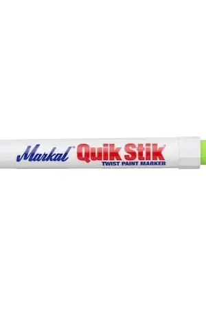 Professional Grade La-Co 61042 Quik Stik Solid Paint Crayon Fluorescent Green