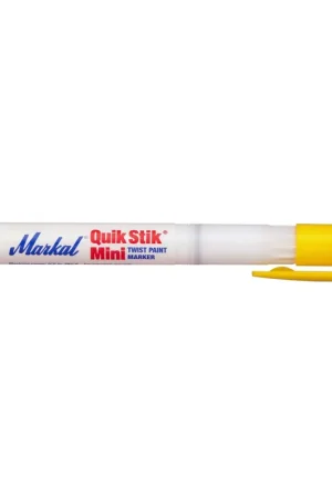 While Supplies Last Markal 061127 Quik Stik Mini Solid Paint Crayon - Yellow