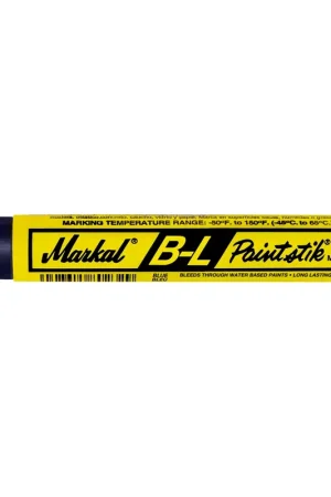 Markal 080725 B -L Paintstik Solid Paint Marker - Blue Certified