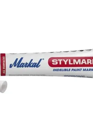 La-Co 96652 Stylmark Tube Marker White New Release